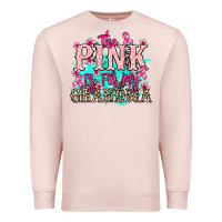 Pale Pink The pink is for my Grandma Cancer Awareness Premium Sweatshirt - HowdyJamesFarm