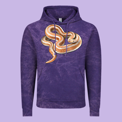 Rosy Boa Snake Illustrations Vintage Hoodie Designed By Lillyallendesigns