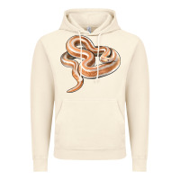Vintage Artic Rosy Boa Snake Illustrations Vintage Hoodie - LillyAllenDesigns