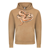 Vintage Camel Rosy Boa Snake Illustrations Vintage Hoodie - LillyAllenDesigns