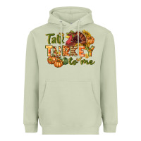 Matcha Talk turkey to me Thanksgiving p Heavyweight Hoodie - NancyCooperArtShop