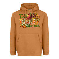 Meerkat Talk turkey to me Thanksgiving p Heavyweight Hoodie - NancyCooperArtShop