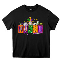 Black nurse mardi gras Heavy Core Tee - RacoonDesign