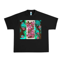 Black pink floral nurse with flowers Urban Heavy Tee - AdoDesignShop