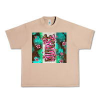 Burro pink floral nurse with flowers Urban Heavy Tee - AdoDesignShop