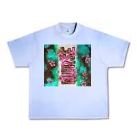 Grape Ice pink floral nurse with flowers Urban Heavy Tee - AdoDesignShop