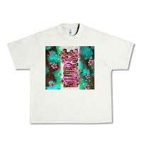 Pistachio pink floral nurse with flowers Urban Heavy Tee - AdoDesignShop