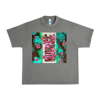 Tornado pink floral nurse with flowers Urban Heavy Tee - AdoDesignShop