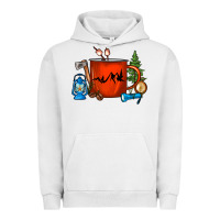 Pigment Lunar Rock Camper Coffee Cup Urban Hoodie - FaDigitalArtStudio