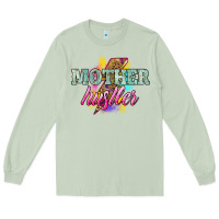 Matcha mother hustler lightning bolt Long Sleeve Tee - NancyCooperArtShop