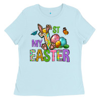 Baby Blue My first Easter Ladies Tee - Neo Western