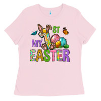 Bubblegum Pink My first Easter Ladies Tee - Neo Western