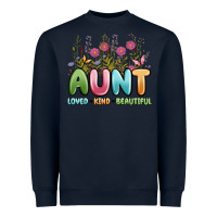Navy aunt loved kind beautiful Heavyweight Sweatshirt - MaliasSmallBusiness
