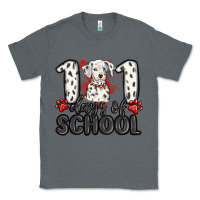 Charcoal Heather 101 days of school Classic Tee - MaliasSmallBusiness