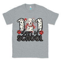 Heather Grey 101 days of school Classic Tee - MaliasSmallBusiness