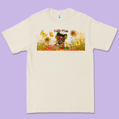 Juneteenth Little Miss Libbey Glass Premium Tee Designed By Hra Design Shop