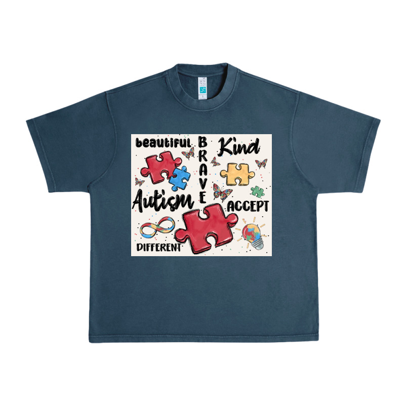 Autism Urban Heavy Tee by MaliasSmallBusiness | Teevron