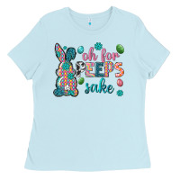 Baby Blue Oh for peeps shake Ladies Tee - Neo Western