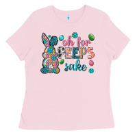 Bubblegum Pink Oh for peeps shake Ladies Tee - Neo Western