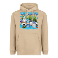 Mushroom merry christmas gnomies Heavyweight Hoodie - texasbilliewilder