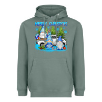 Sage merry christmas gnomies Heavyweight Hoodie - texasbilliewilder