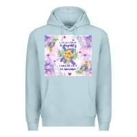 Blue Mist i am allergic to stupidity Premium Hoodie - TumblerDesignByShophia