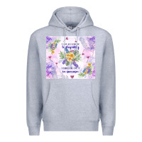 Heather Grey i am allergic to stupidity Premium Hoodie - TumblerDesignByShophia