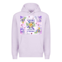 Lilac i am allergic to stupidity Premium Hoodie - TumblerDesignByShophia