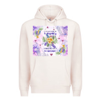 Pale Pink i am allergic to stupidity Premium Hoodie - TumblerDesignByShophia