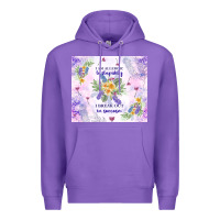 Purple i am allergic to stupidity Premium Hoodie - TumblerDesignByShophia