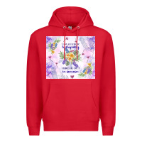 Red i am allergic to stupidity Premium Hoodie - TumblerDesignByShophia