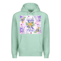 Seafoam i am allergic to stupidity Premium Hoodie - TumblerDesignByShophia
