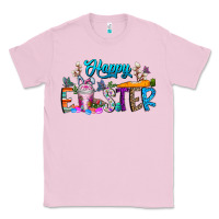 Bubblegum Pink happy easter coffee Classic Tee - CowhideDigitalArt