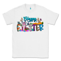 White happy easter coffee Classic Tee - CowhideDigitalArt