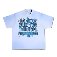 Grape Ice we wear blue for autism awareness Urban Heavy Tee - MaliasSmallBusiness
