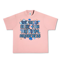 Salmon we wear blue for autism awareness Urban Heavy Tee - MaliasSmallBusiness