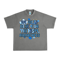 Tornado we wear blue for autism awareness Urban Heavy Tee - MaliasSmallBusiness