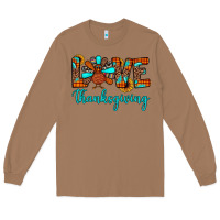 Toasted Coconut love thanksgiving Long Sleeve Tee - JahusDesignShop