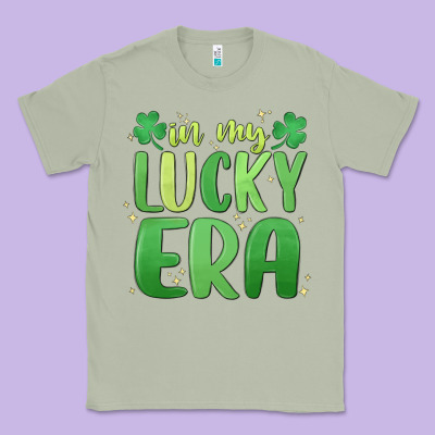 In My Lucky Era St. Patrick's Day Classic Tee Designed By Maliassmallbusiness