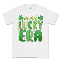 White in my lucky era st. patrick's day Classic Tee - MaliasSmallBusiness