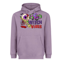 Lavender Bad witch vibes Heavyweight Hoodie - NancyCooperArtShop