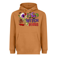 Meerkat Bad witch vibes Heavyweight Hoodie - NancyCooperArtShop