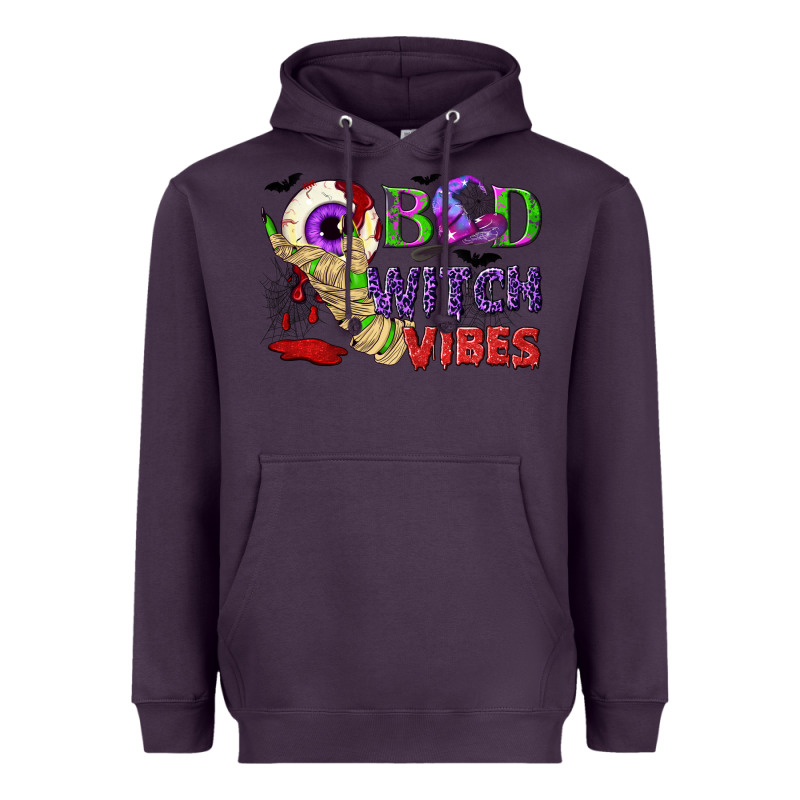 Bad Witch Vibes Heavyweight Hoodie by NancyCooperArtShop | Teevron