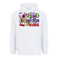 White Bad witch vibes Heavyweight Hoodie - NancyCooperArtShop