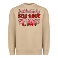 Mushroom just loving my self love era Heavyweight Sweatshirt - MaliasSmallBusiness