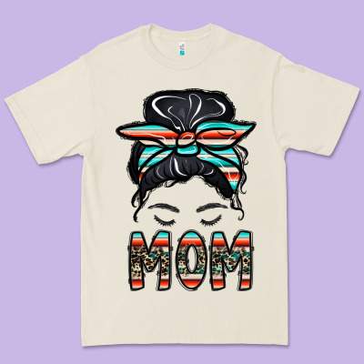 Mom Premium Tee Designed By Cowhidedigitalart