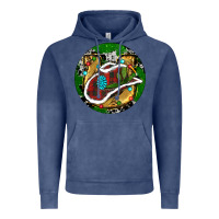 Vintage Denim Cowboy Christmas Vintage Hoodie - RanaPortraitStore