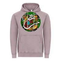 Vintage Zinc Cowboy Christmas Vintage Hoodie - RanaPortraitStore
