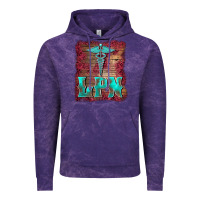 Cloud Purple licensed practical nurse medical symbol  background Vintage Hoodie - BarkalooDesign