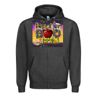Charcoal Heather teacher boo crew tumbler Zipper Hoodie - BarkalooDesign